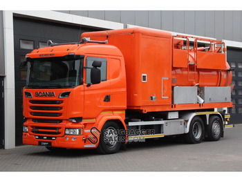 Cho thuê Scania R520 V8 KOKS MegaVac Loader 8000 Evo – Dry material unit Scania R520 V8 KOKS MegaVac Loader 8000 Evo – Dry material unit: hình 1