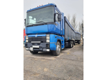 Xe tải thùng lửng/ Phẳng RENAULT Magnum 430 6x2 Grain truck: hình 2