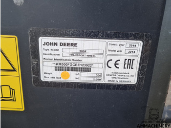 Đính kèm máy gặt đập thức ăn gia súc để vận chuyển thức ăn Kemper 375 PLUS support wheel: hình 4