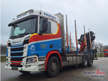 Xe chở gỗ SCANIA R 580