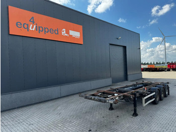 Xe chở container/ Sơ mi rơ moóc hoán đổi thân DESOT