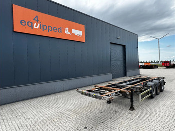 Xe chở container/ Sơ mi rơ moóc hoán đổi thân DESOT