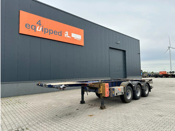 Xe chở container/ Sơ mi rơ moóc hoán đổi thân VAN HOOL 20'/30'