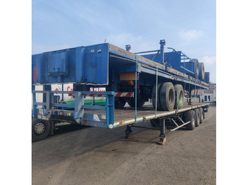 Sơ mi rơ moóc thùng lửng/ Phẳng Groenewegen Plateau: hình 4