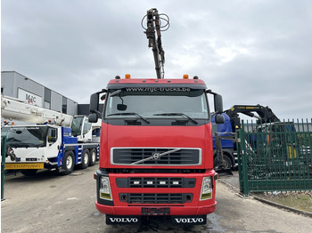 Xe tải thùng lửng/ Phẳng, Xe cẩu tự hành Volvo FH 400 8X4 + HIAB 130 R - STEEL SPRING / BLATT / BALLIESTAS - I SHIFT - BELGIAN TRUCK: hình 2