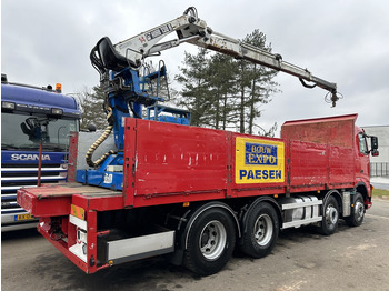 Xe tải thùng lửng/ Phẳng, Xe cẩu tự hành Volvo FH 400 8X4 + HIAB 130 R - STEEL SPRING / BLATT / BALLIESTAS - I SHIFT - BELGIAN TRUCK: hình 4