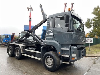 Xe đầu kéo MAN TGA 33.480 6x6 - WISSELSYSTEEM TREKKER + CONTAINERSYSTEEM AJK 20T / DOUBLE PVA TRACTEUR + PORTE CONTAINER AJK 20T - CAMION BELGE: hình 1