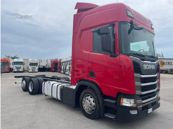 Xe tải thùng mui bạt SCANIA R 450