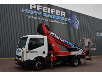 Nền bục trên không gắn trên xe tải RUTHMANN