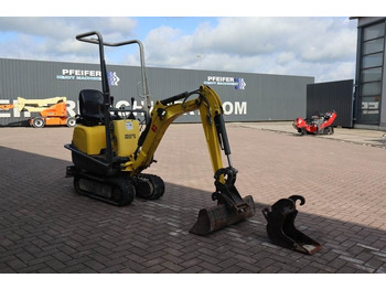 Máy xúc mini Wacker Neuson E08-01 Wacker Neuson mini excavator including 2 bu: hình 2