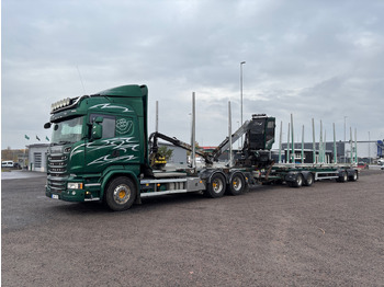 Xe chở gỗ SCANIA R 580