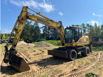 Máy xúc bánh lốp KOMATSU PW160