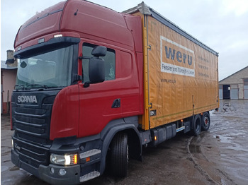 Xe tải thùng mui bạt SCANIA R 450