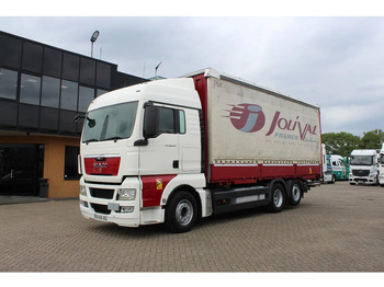 Xe tải thùng mui bạt MAN TGX 26.440