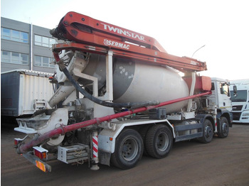 Xe trộn bê tông MAN TGA 35.410, 8X4, MIX + PUMPE 24M: hình 3