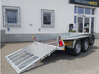 Rơ moóc để vận chuyển thiết bị Brian James General Plant 260x130x25cm Halbgitter Auffahrklappe 150cm Reserverad (S) 2700kg: hình 4