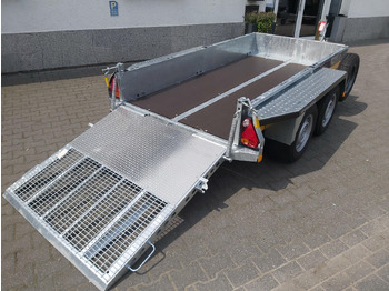 Rơ moóc để vận chuyển thiết bị Brian James General Plant 260x130x25cm Halbgitter Auffahrklappe 150cm Reserverad (S) 2700kg: hình 5