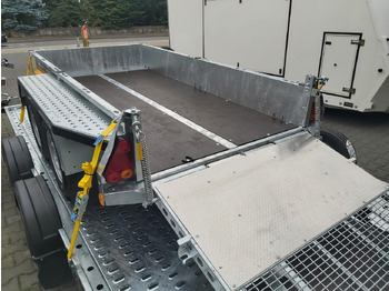 Rơ moóc để vận chuyển thiết bị Brian James General Plant 260x130x25cm Halbgitter Auffahrklappe 150cm Reserverad (S) 2700kg: hình 3