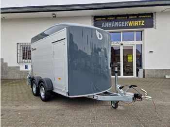 Rơ moóc hộp kín Cargo Roadster 500 312x167x199cm Alu Poly irongrey Seitentür (M) 100km/H 2000kg: hình 5