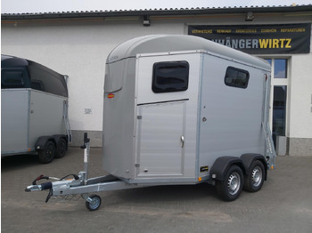 Rơ moóc chở ngựa Pferdeanhänger Böckmann Portax Esprit silver&black silver SKASattelkammer Trittschutz 100km/H 2400kg: hình 3