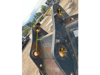 Gầu máy xúc Digging bucket 1200 mm: hình 5