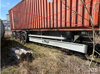 Xe chở container/ Sơ mi rơ moóc hoán đổi thân Container trailer- FLIEGL: hình 2