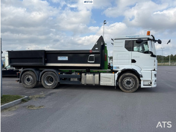Cho thuê  Hook lift MAN TGS 26.510 with crane flatbed and gravel flatbed Hook lift MAN TGS 26.510 with crane flatbed and gravel flatbed: hình 5
