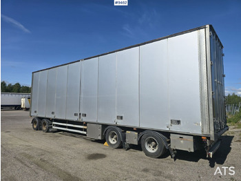 Rơ moóc hộp kín NMT Cabinet trailer openable left side: hình 2