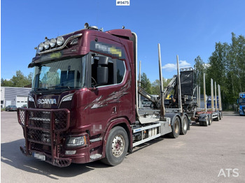 Xe chở gỗ SCANIA R 580