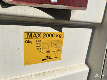 Nâng đuôi Tail lift- Zepro- ZHD 2000-175 MA: hình 3 Nâng đuôi Tail lift- Zepro- ZHD 2000-175 MA: hình 3