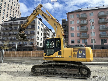 Máy xúc bánh xích Tracked excavator Komatsu PC210LC (VIDEO): hình 3