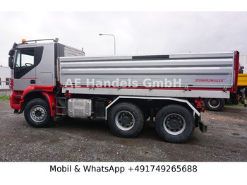 Xe chở container/ Xe tải hoán đổi thân Iveco Trakker 500 BL 6x4 *Retarder/11m³/Wechselkipper: hình 3