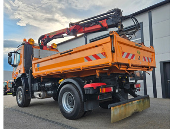 Xe ben, Xe cẩu tự hành Iveco Trakker 190T33 4x4 Euro5 Kran Palfinger Funk: hình 4