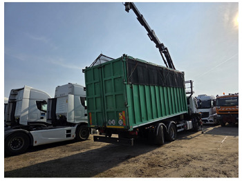 Xe ben, Xe cẩu tự hành IVECO STRALIS 420 6X2 TIPPER CRANE KESLA 17 TON 2 EXT STEERING REAR AXLE: hình 4
