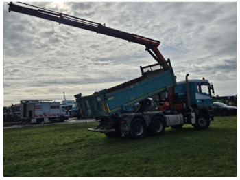 Xe ben MAN TGA 33.360 TIPPER 3 SIDE CRANE PALFINGER 16502 *REMOTE CONTROL: hình 2