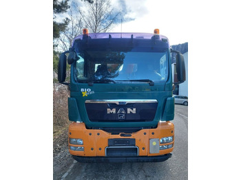 Xe cẩu tự hành, Xe tải nâng móc MAN TGS 35.480 8x4, E5, Fassi F235CXP Kran+Abroll: hình 4