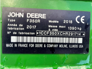 Máy cắt cỏ John Deere F 350 R Dismantled: only spare parts: hình 5