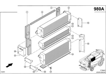 Bộ làm mát liên hợp CLAAS