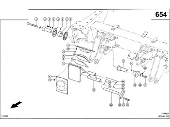 Bộ giảm xóc CLAAS