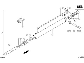 Xi lanh thủy lực CLAAS