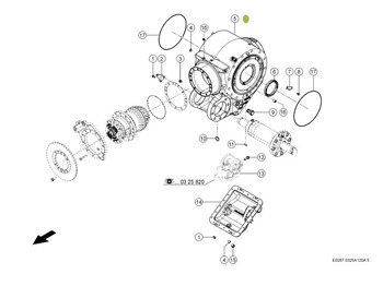 Bộ vi sai CLAAS