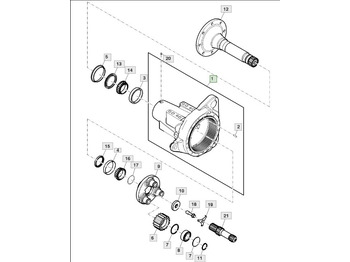 Bán trục JOHN DEERE