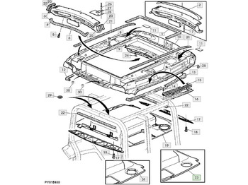 Cabin và nội thất JOHN DEERE