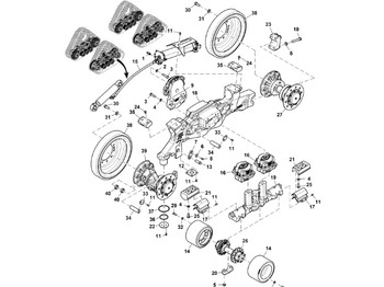Phần gầm JOHN DEERE