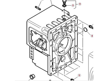 Trục và các bộ phận MASSEY FERGUSON