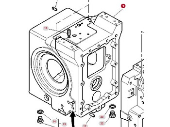 Trục và các bộ phận MASSEY FERGUSON
