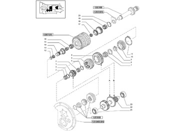 Hộp số và các bộ phận NEW HOLLAND