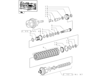 Truyền động NEW HOLLAND
