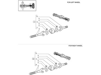 Bán trục NEW HOLLAND