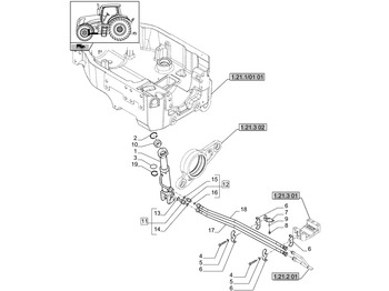 Xi lanh thủy lực NEW HOLLAND